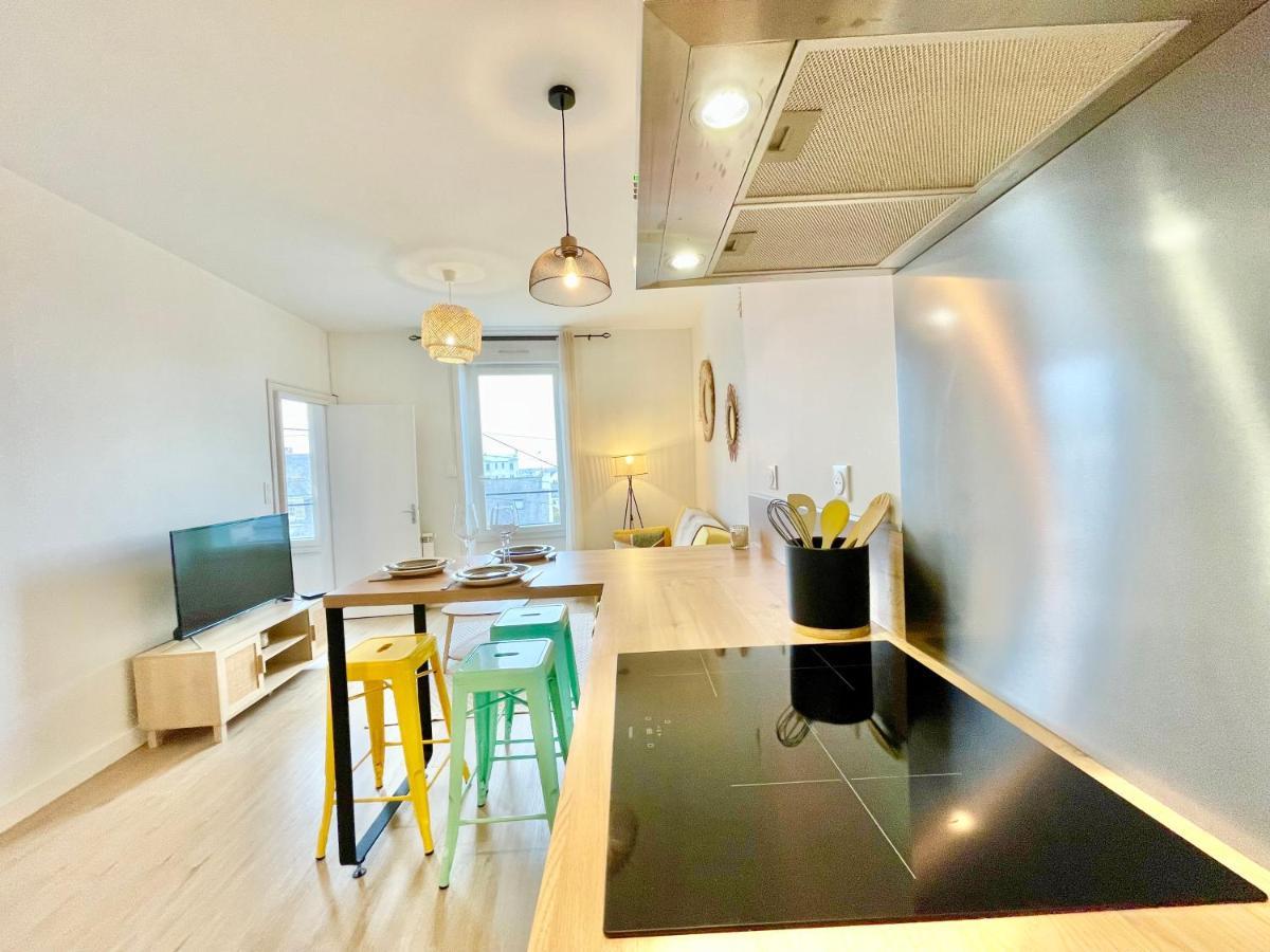 Brest - Le Gestin - Appartements - Lumineux - Tout Confort - Fibre Internet Exterior foto