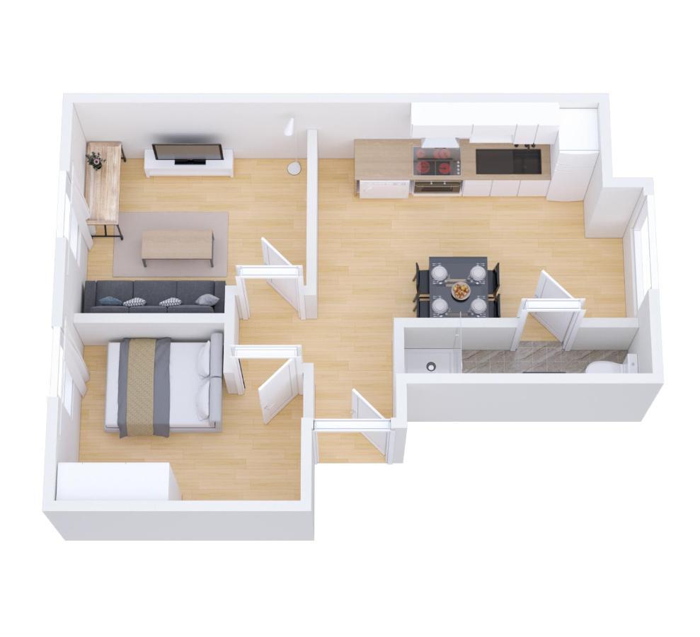 Brest - Le Gestin - Appartements - Lumineux - Tout Confort - Fibre Internet Exterior foto